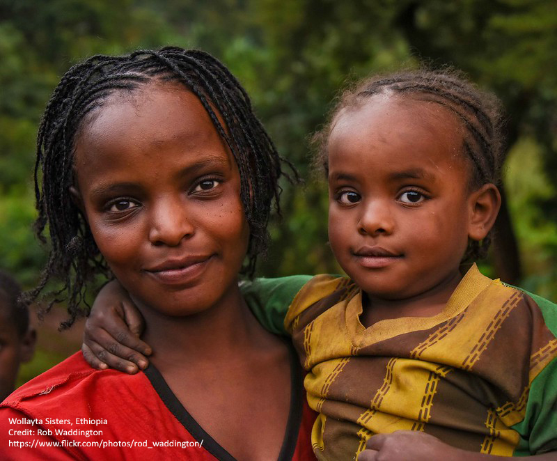 happy ethiopian children