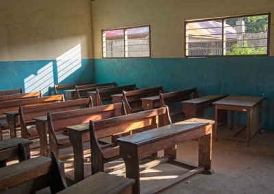 Empty class room