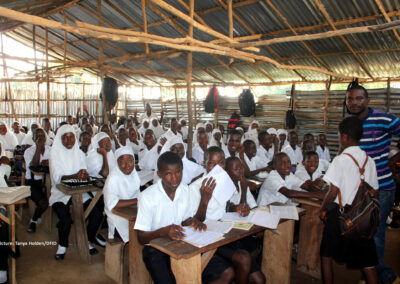 Children in a classroom in Sierra Leone