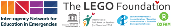 INEE and Lego Foundation logos