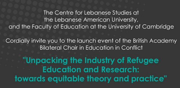 Unpacking the Industry of Refugee Education and Research: Towards Equitable Theory and Practice"