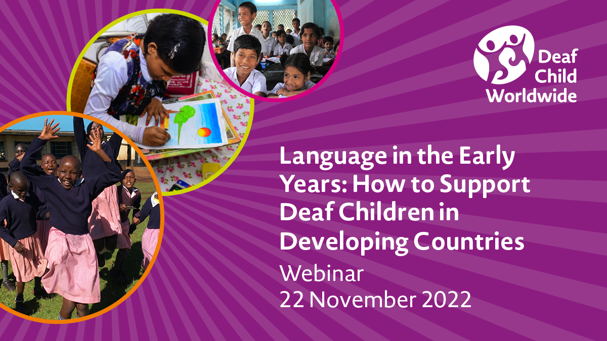 Language in the Early Years: How to Support Deaf Children in Developing Countries