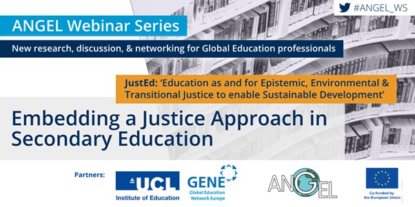 Webinar: Embedding a Justice Approach in Secondary Education