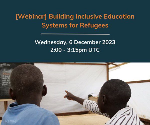 Building Inclusive Education Systems for Refugees
