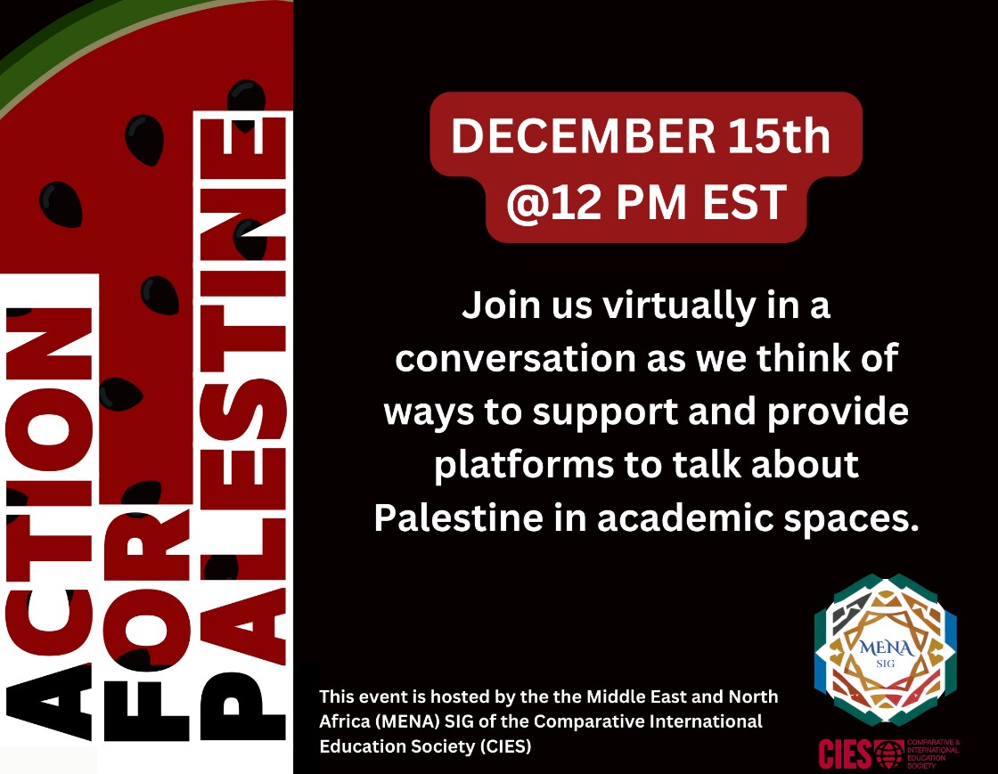 Action for Palestine Zoom Meeting