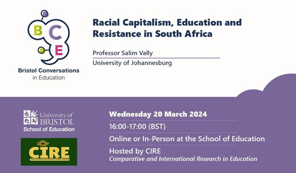 Racial Capitalism, Education and Resistance in South Africa