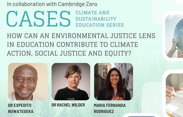 How can an environmental justice lens in education contribute to climate action, social justice and equity?