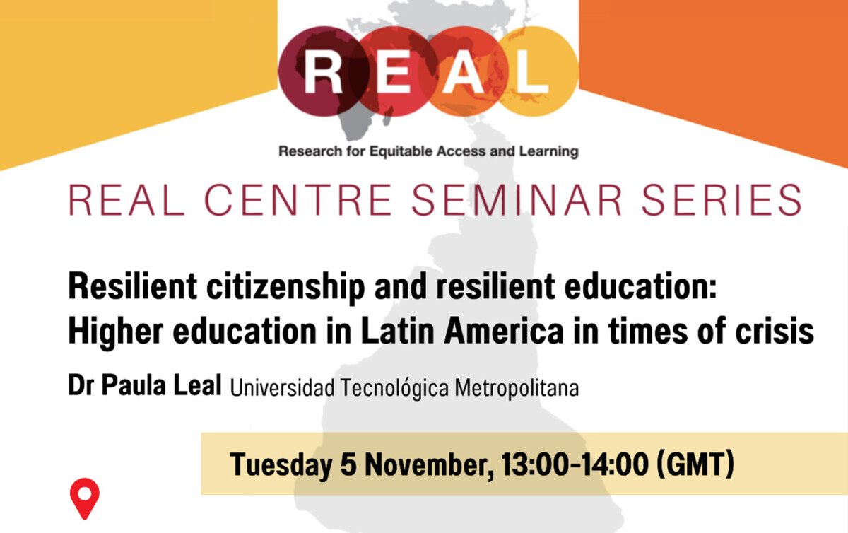 Resilient citizenship and resilient education: Higher education in Latin America in times of crisis