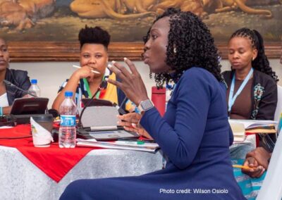 Researchers at the ‘Enhancing Africa-led research on ECD and FL workshop’, Nairobi.