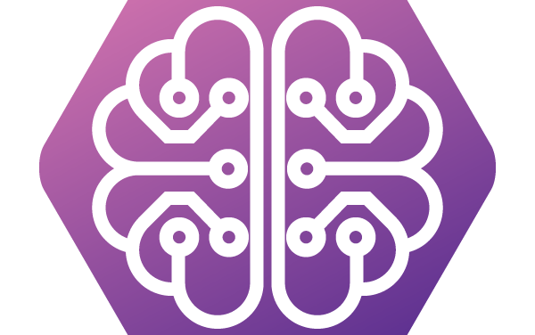 Icon for Systems thinking theme at UKFIET Conference 2025. Purple background with white