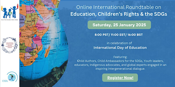 Online International Roundtable on Education, Children’s Rights, and the SDGs for International Day of Education