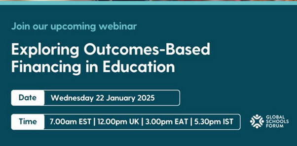 Webinar: Exploring Outcomes-Based Financing in Education