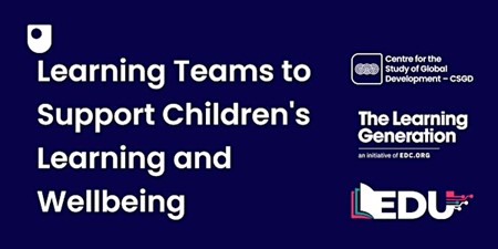 Learning Teams to Support Children's Learning and Wellbeing