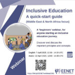 [EENET webinar] Inclusive Education: A quick-start guide (Middle East and North Africa focus)